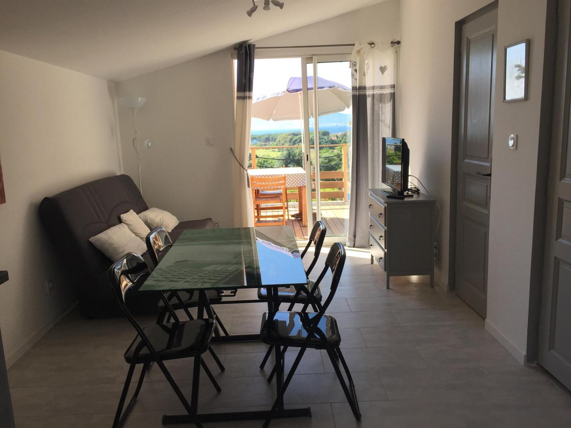 Corsicadream Arone Superbe Appartement Dans Villa, Vue Panoramique Mer, Piscine, Proche Porticcio Pietrosella Eksteriør billede